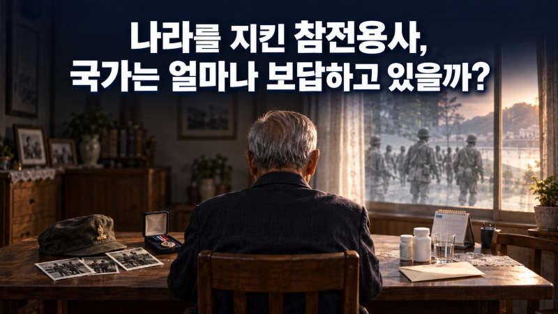 한국전쟁 참전용사는 국가에서 얼마나 지원받고 있을까?