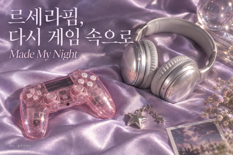 Will LE SSERAFIM's 'Made My Night' Conquer the Night Again? Reunited with Overwatch