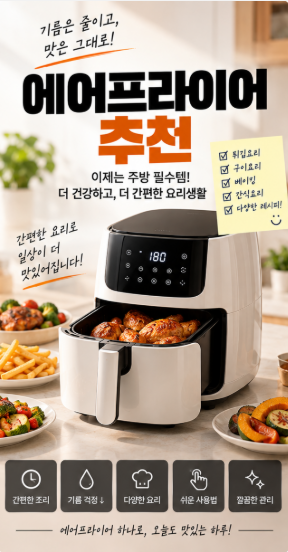 에어프라이어 추천｜아무거나 사지 말고 이것부터 보세요/에어프라이어 고르는법 / 에어프....