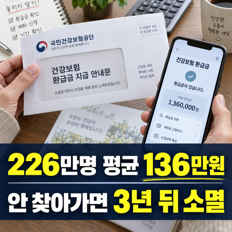 상한제사후환급금 대상 지급일, 1인당 평균 136만원
