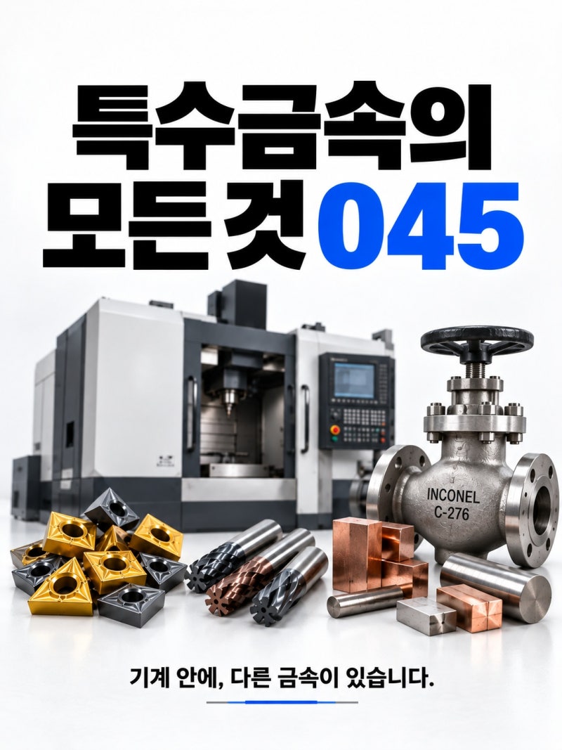 기계 한 대를 통째로 보면 고철입니다.부품으로 보면 금속이 달라집니다ㅣSH신훈 특수금속의....