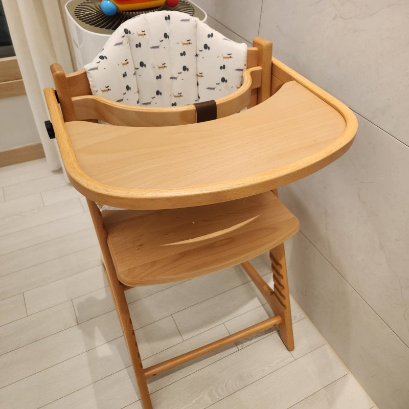 야마토야 뉴마터나 플러스(3501 NA) 원목 이유식 의자 구매 후기