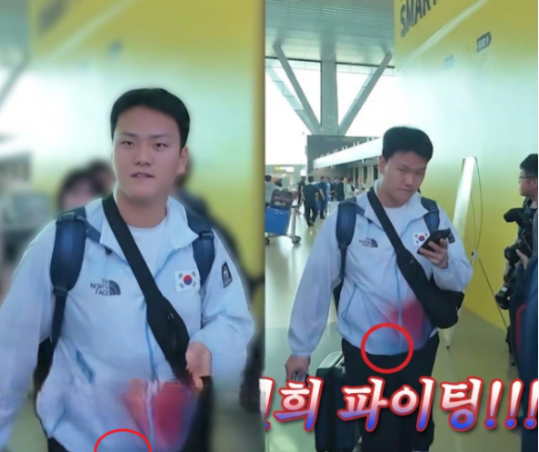 김건희 출국 사진 담배 논란 속 AG 도전