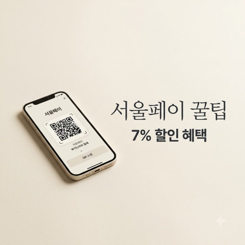 "아직도 정가 다 내요?" 서울페이 7% 할인 소식에 난리 난 이유..