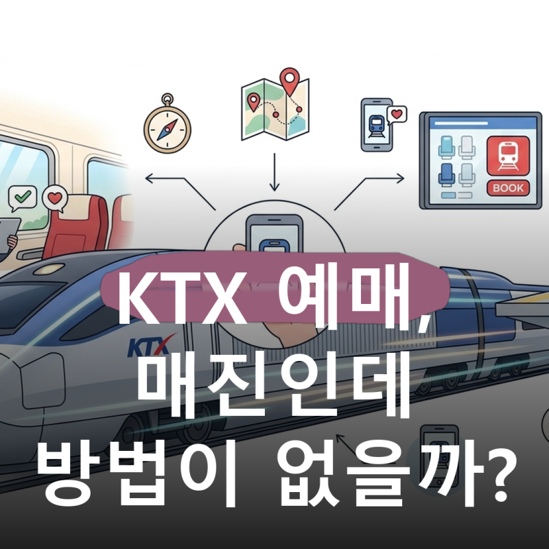 출발 한 달 전 오전 7시를 놓치고도 자리가 생깁니다.. KTX 예매 오픈 시각과 예약대기, 입석 ....