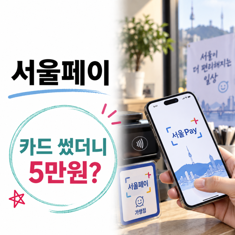 서울사랑상품권, 결제할 가게 하나 바꿨더니 혜택이 하나 더 붙었다