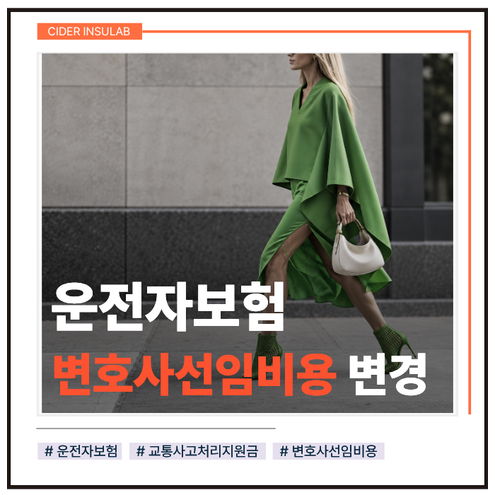 운전자보험 변호사선임비용, 경찰조사부터 보장될까?