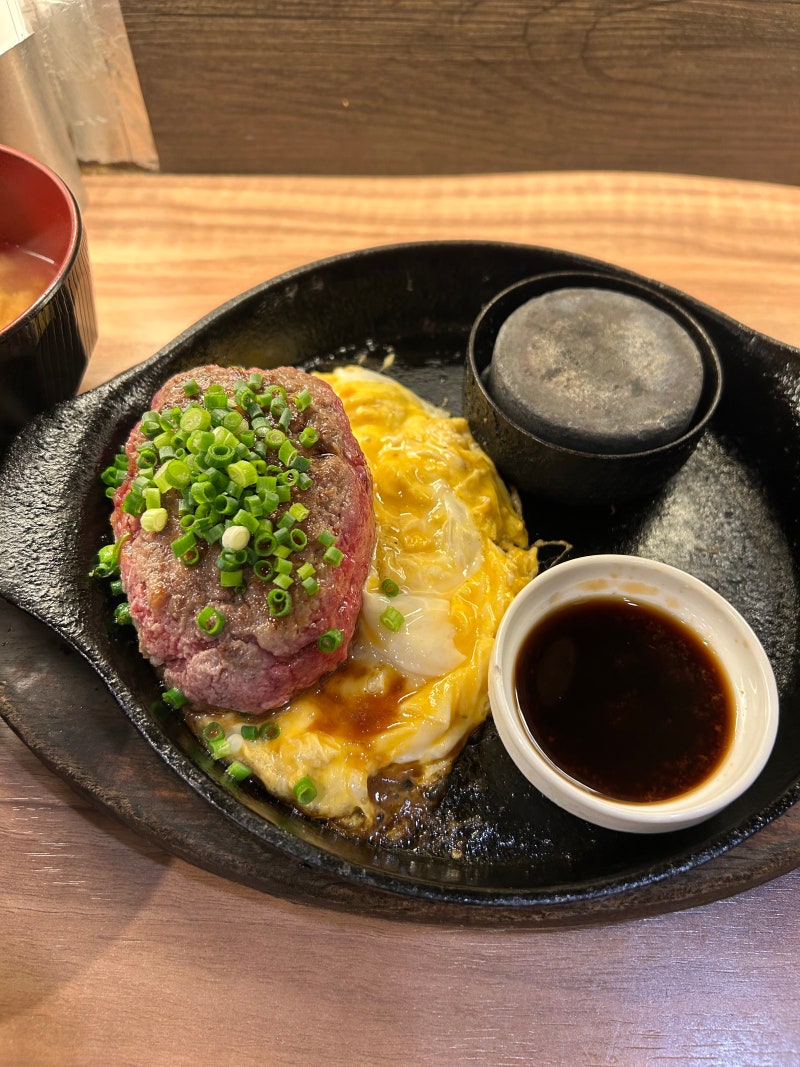 후쿠오카 하카타역 맛집 키와미야 함바그 하카타점 웨이팅 메뉴 솔직후기