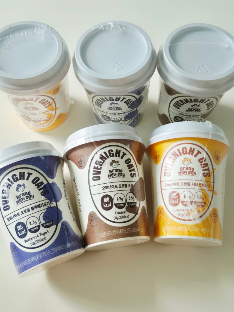 식사대용 간식 오트밀 맛있게 먹는법 브랜뉴데이 오버나이트 오트밀 레시피