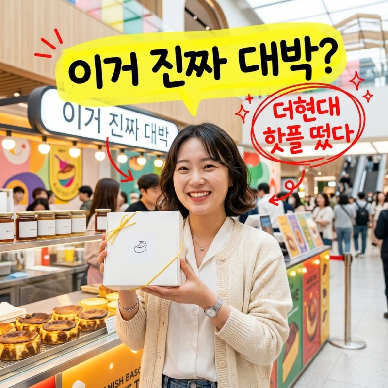 "줄 서서 먹었다".. 더현대 서울에 뜬 호아킨 바스코 팝업 직접 가보니?