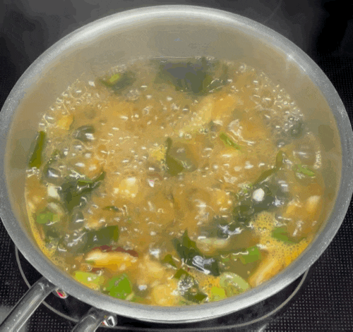 샘표 토장찌개 양념으로 끓여본 된장찌개 칼로리 영양성분 맛 요리방법 총정리