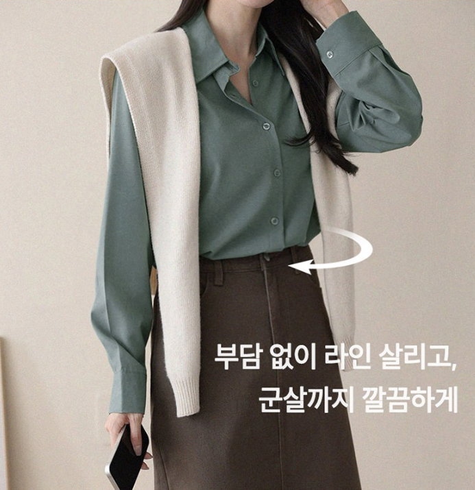여성 셔츠 고민이라면 링클프리 블라우스 체크