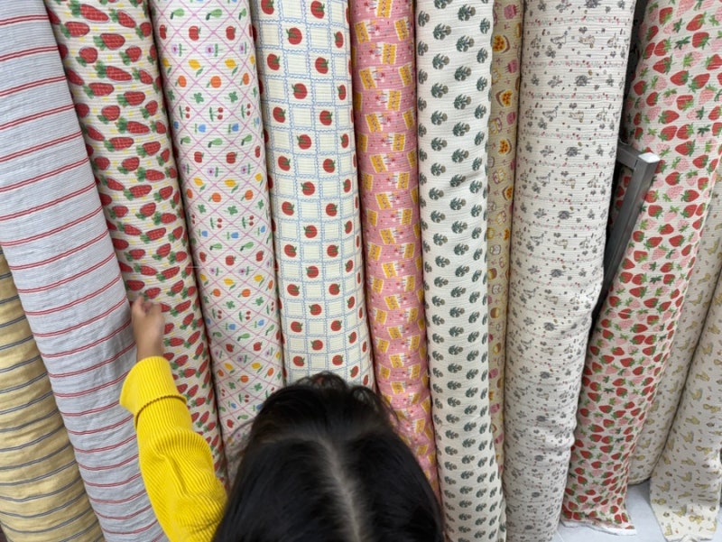서문시장 아기 고쟁이 만들기, 아임패브릭, 성림, 오린까지!