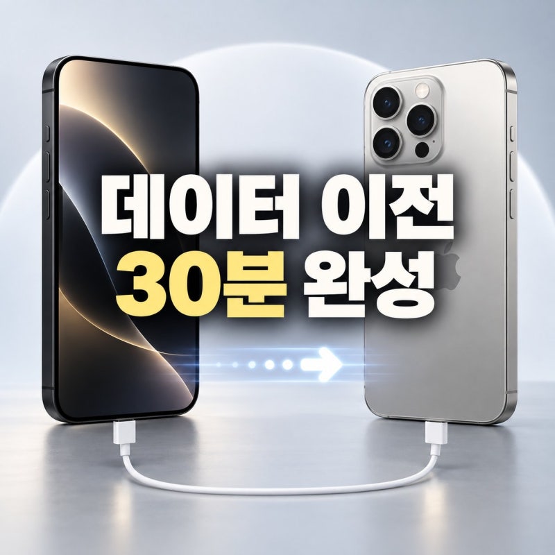 아이폰 마이그레이션 준비물부터 오류 해결까지 완전 정리