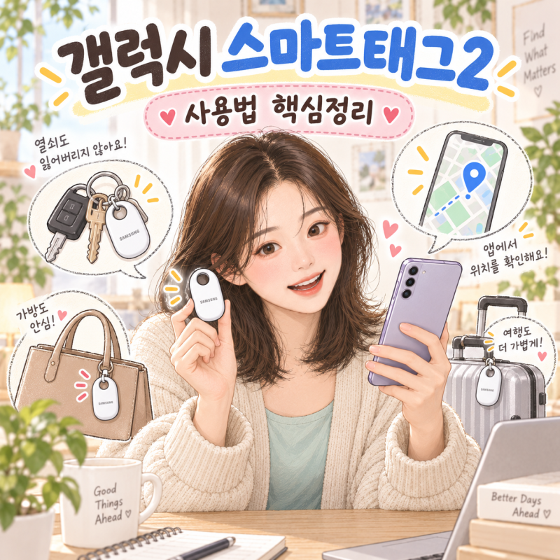 갤럭시 스마트태그2는 GPS 없이도 위치추적이 될까? 써보면 ‘지도보다 가까이 찾기’가 더 ....