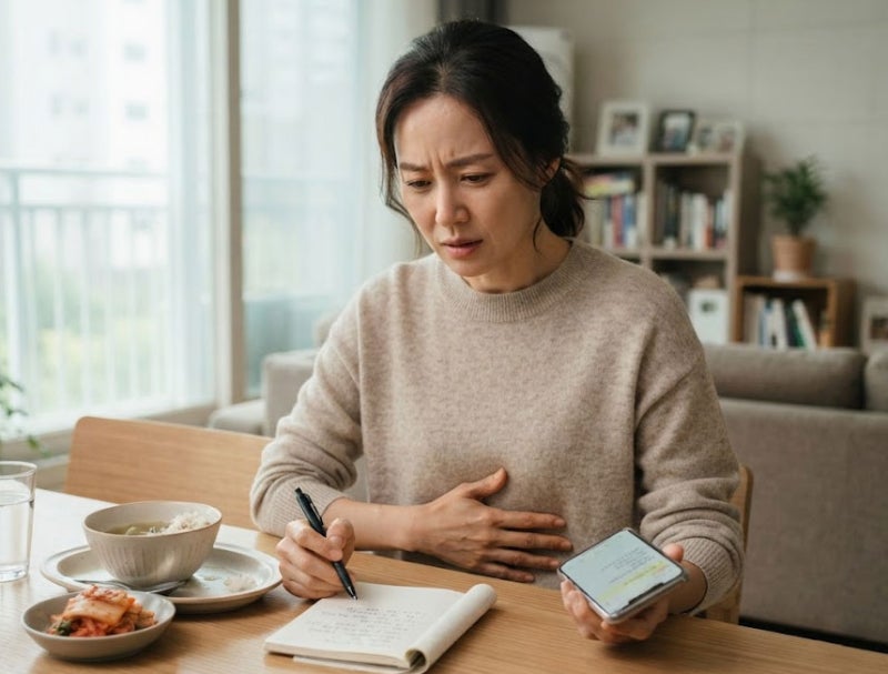 급체 증상으로 명치가 답답하다면? 소화불량과 위염 차이