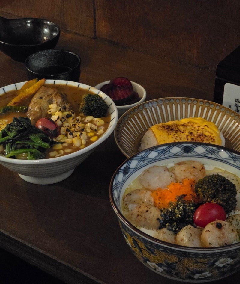행궁동 맛집 에조치 수원 삿포로스프카레·가리비트러플크림우동 웨이팅 후기