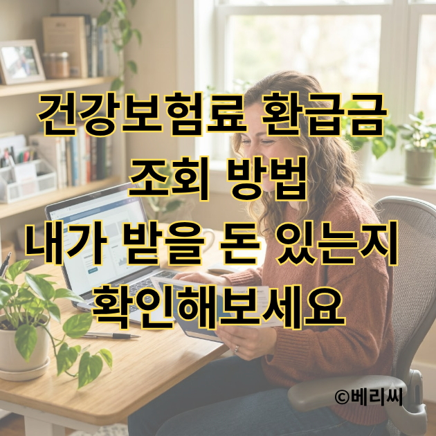 건강보험료 환급금 조회 방법｜내가 받을 돈 있는지 확인해보세요