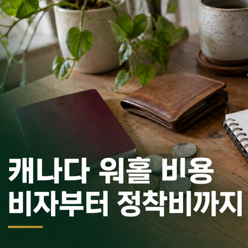 캐나다 워킹홀리데이 비용 총정리 (수수료, 초기정착비, 준비사항 등)