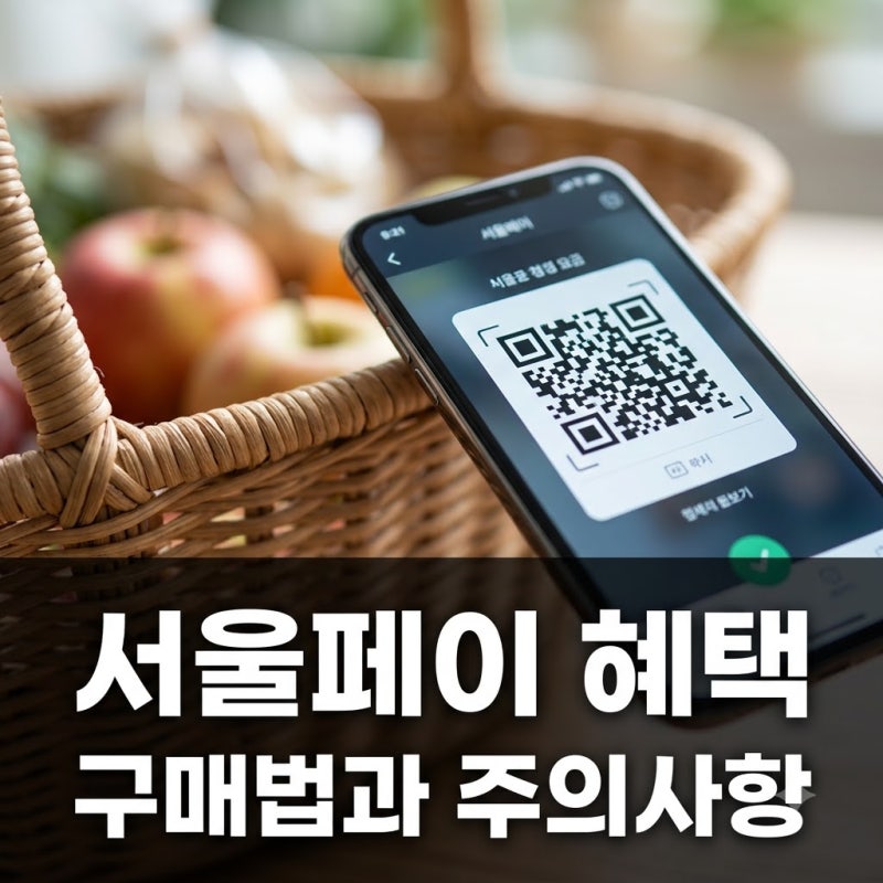 서울페이 쓸 때 '이것' 모르면 손해봅니다.. 2026 추석 혜택 총정리