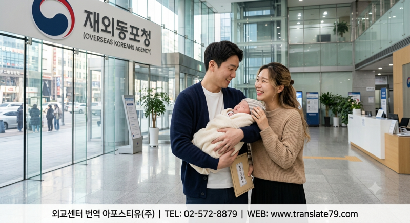 [미국 현지 출생 자녀] 한국 여권 발급과 가족관계등록(출생신고): 출생증명서 아포스티유 및....