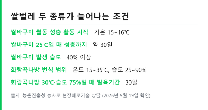 쌀벌레 생기는 이유 .. 쌀바구미 화랑곡나방 온도 습도와 보관 용기