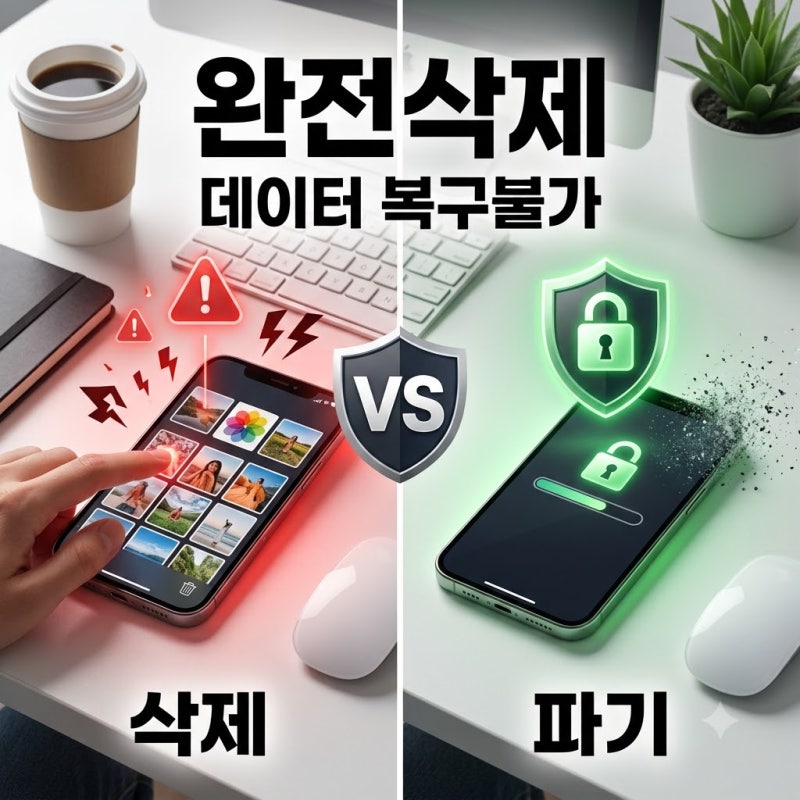 아이폰 초기화 방법, APFS 암호화 키 삭제 원리와 완벽 보안