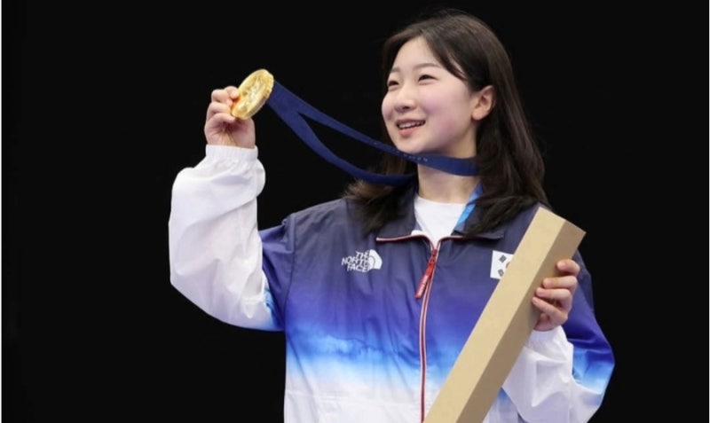 반효진 16세 소녀 프로필 나이 사격 파리올림픽 금메달 기록