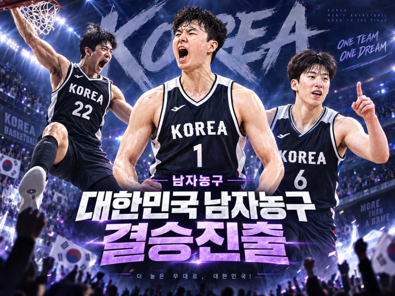 한국 남자농구 12년 만에 아시안게임 결승 진출｜한일전 결승 일정·금메달 가능성 총정리