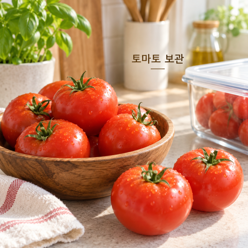 ‘냉장고에 넣었는데 더 빨리 무른다?’ 토마토 냉장·실온 보관법 오래 두고 먹는 방법