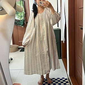 리틀슬로스 간절기 순면 원피스 파자마 리뷰 임산부 잠옷 추천