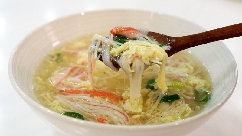 완전 맛있는 게살스프 레시피