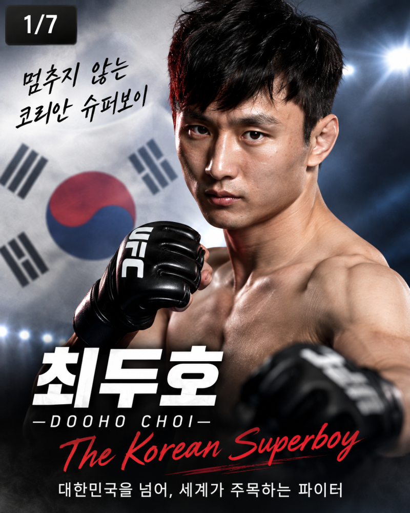 최두호 프로필｜나이·학력·키·UFC 전적과 코리안 슈퍼보이