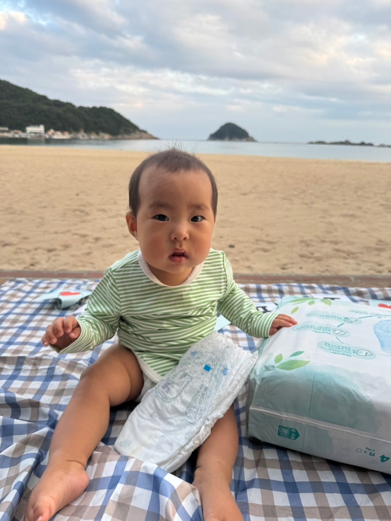 7개월 아기랑 남해 한달살기 6일차