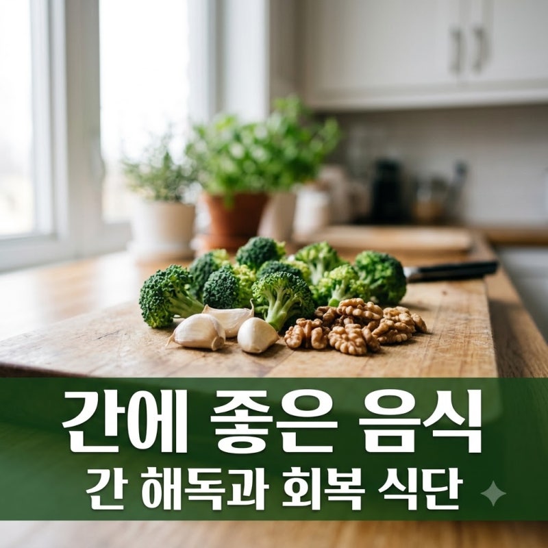 간에 좋은 음식 추천 및 간수치 낮추는 식단 관리법