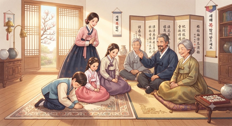명절에 절하는 방법｜남자 여자 큰절하는 법과 손 위치까지 쉽게 정리