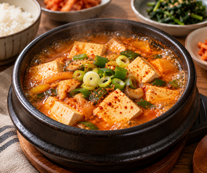 찬바람 불면 생각나는 뜨끈한 한 냄비｜이모카세 두부찌개 레시피