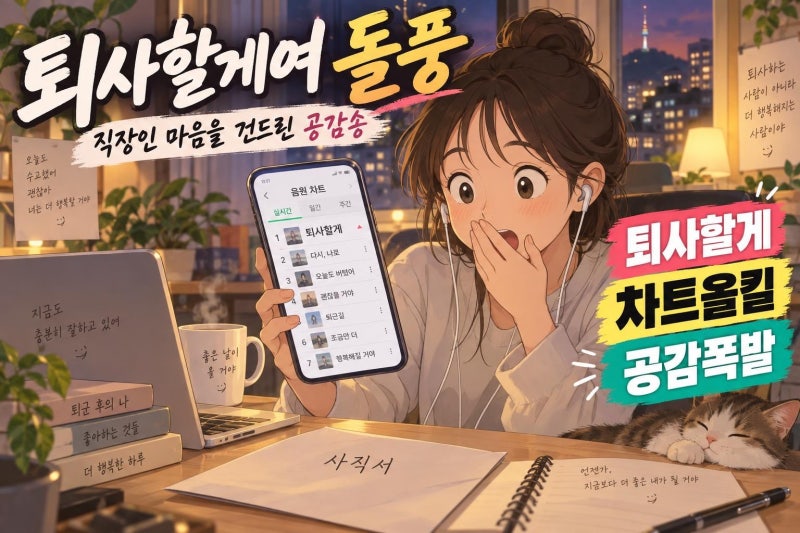 소연 퇴사할게여 음원차트 올킬, 직장인 공감송이 터진 이유