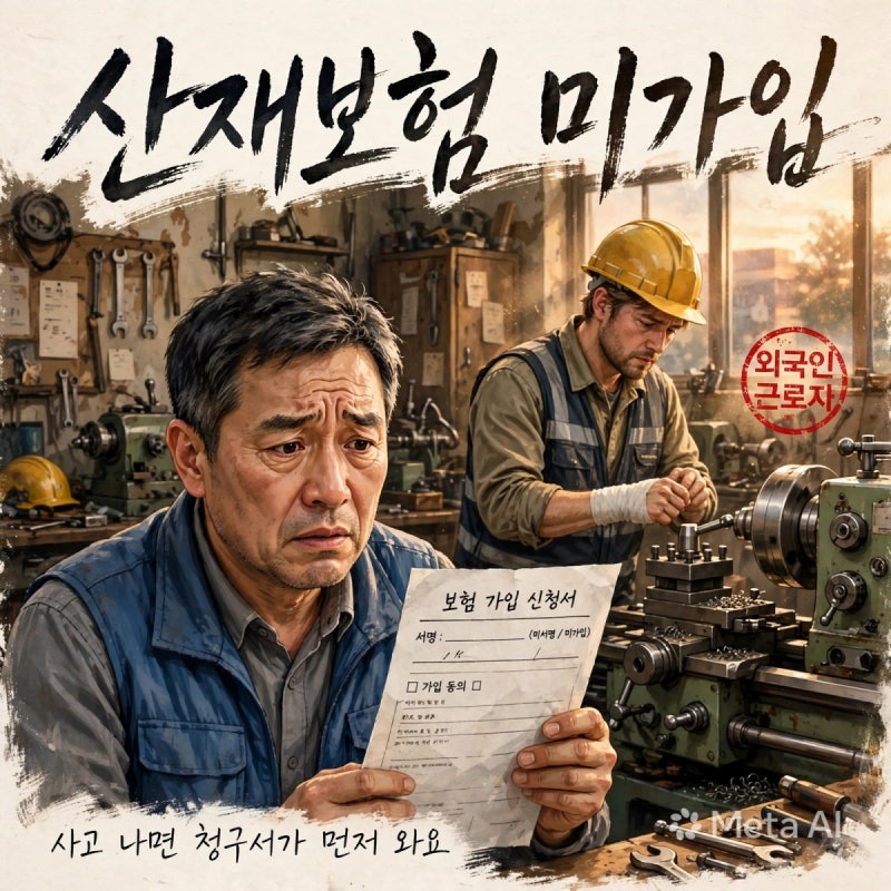 외국인 근로자 산재보험 미가입 처벌 수위 사고 나면 달라집니다