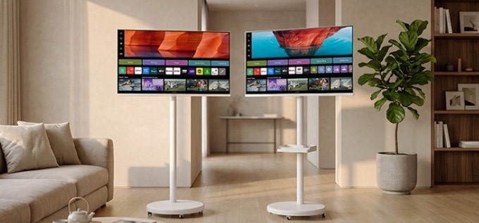 LG 32인치 이동식 스마트TV 추천｜삼탠바이미 스탠바이미, 집안 어디서나 편하게 보는 TV