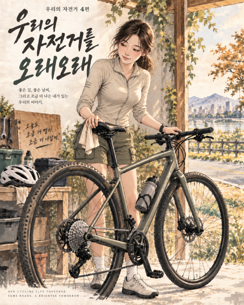 우리의 자전거를 오래오래 - 정비주기보다 먼저 봐야 할 것, ‘마모의 전파’ | 아빠의 자전....