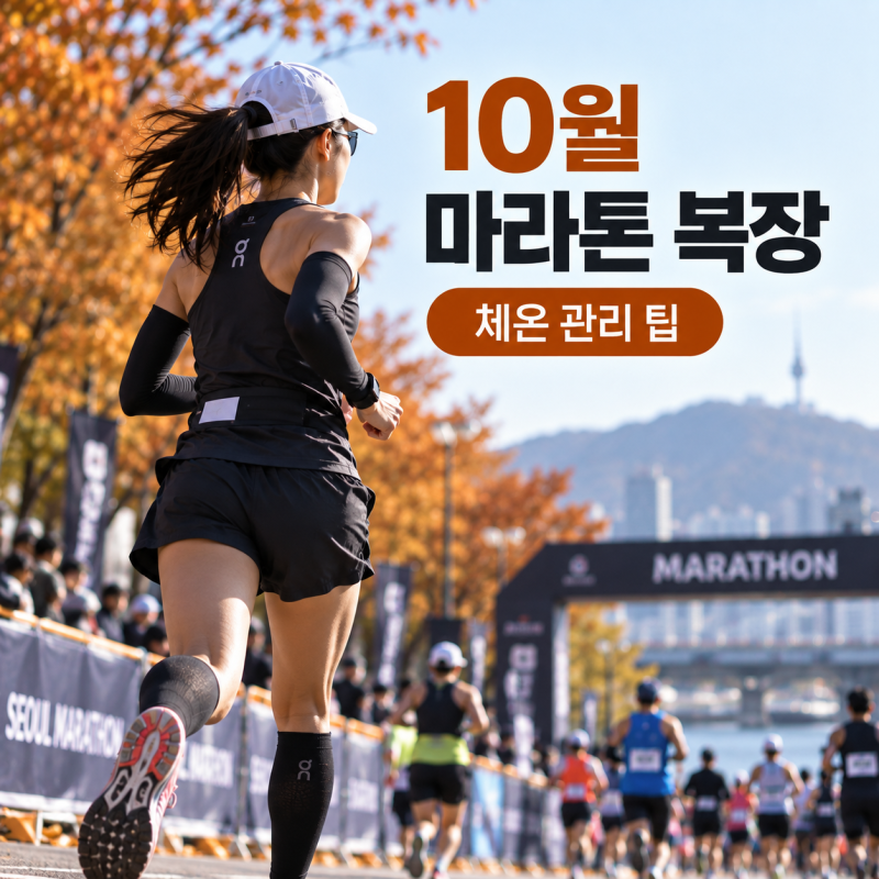 10월 마라톤 복장 추천 (+ 체온 관리 팁)