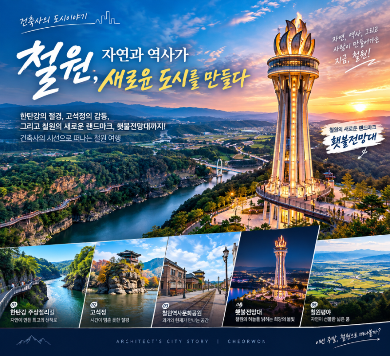 [건축사의 도시이야기] 강원도 철원편
