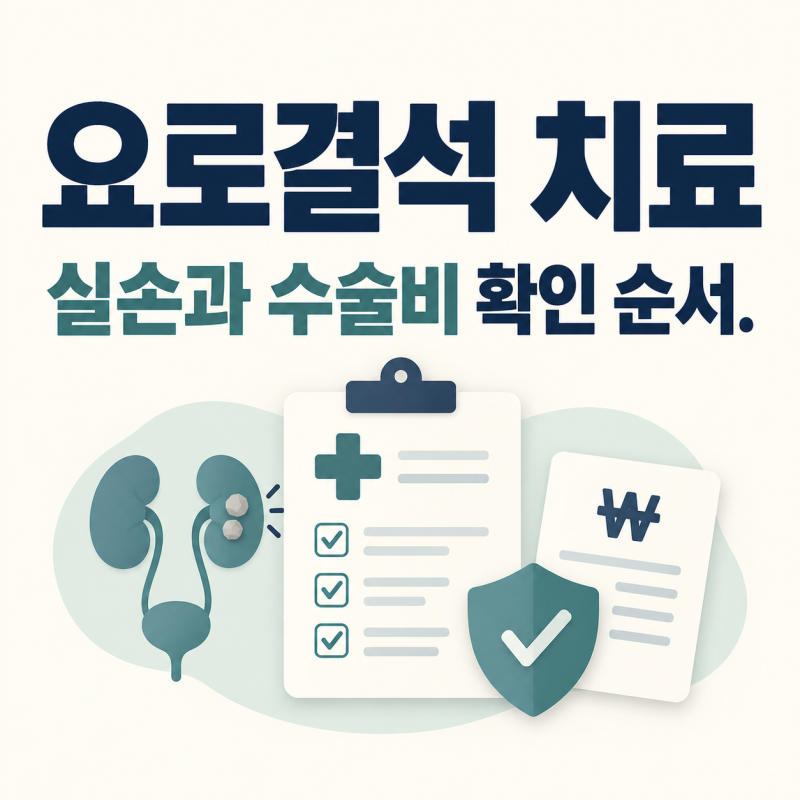 요로결석 쇄석술 실비, 여러 번 받으면 수술비도 매번 나올까요?