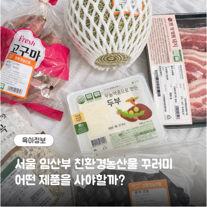 서울 임산부 친환경농산물 꾸러미 후기｜두레생협 6만8천원 장보기·주의사항
