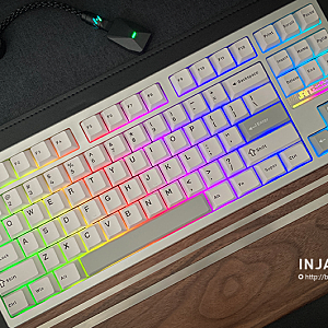 WEIKAV NUT87(웨이카브 너트87) 듀얼 8K 유무선 풀 알루미늄 기계식 키보드 87키 텐키리스