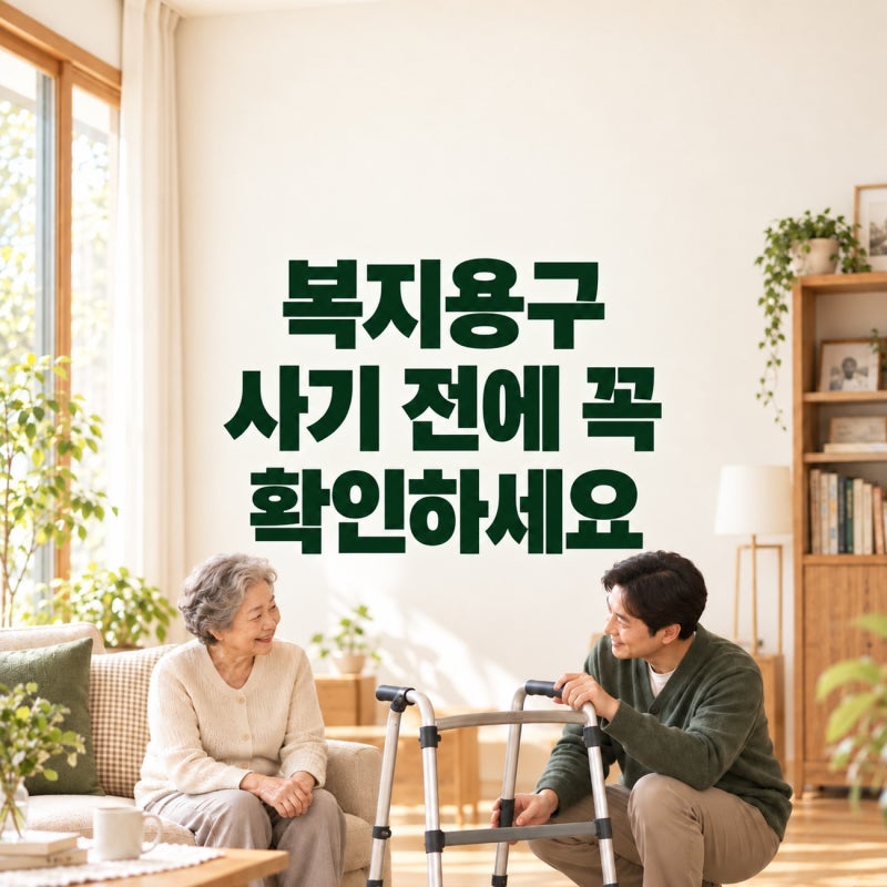 장기요양 복지용구는 어떻게 이용하나요?｜2026년 전동침대·휠체어 대여와 본인부담금