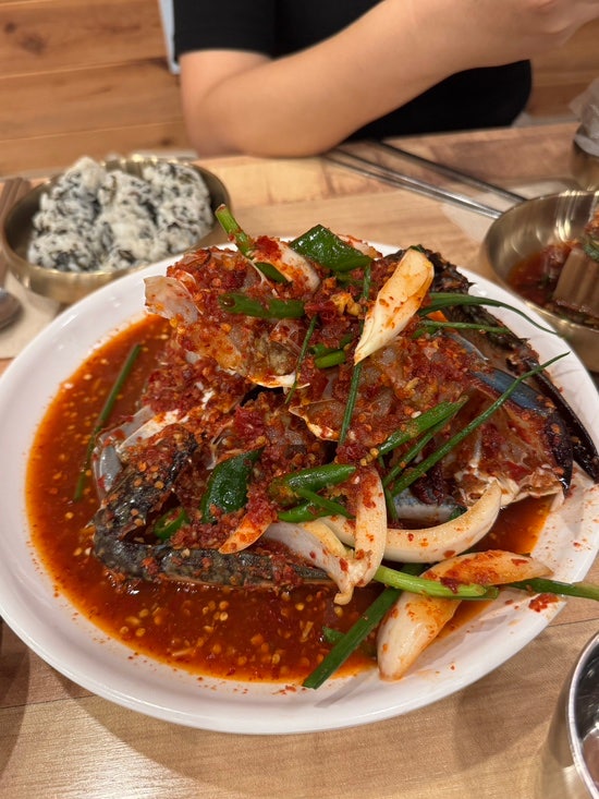 수원 인계동 맛집 매운꽃게무침 짱돌네 내돈내산 후기