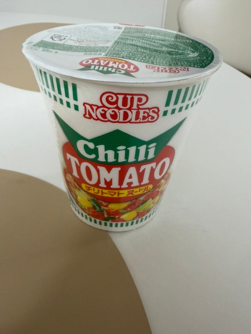 일본 컵라면 추천 닛신 컵누들 칠리 토마토 먹어본 후기