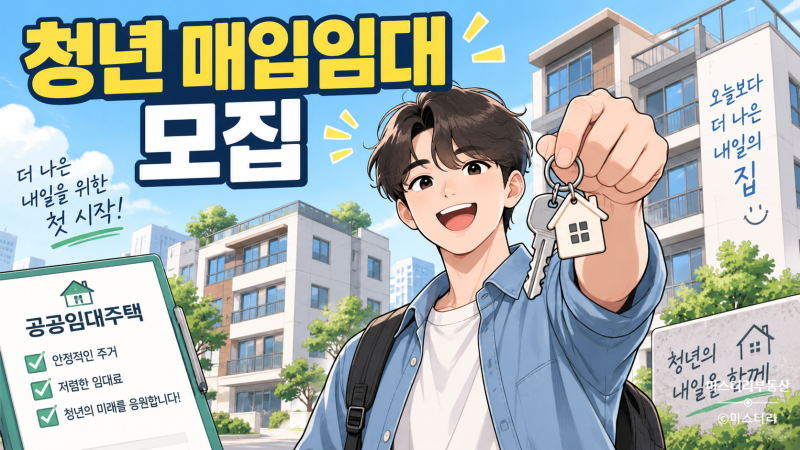 lh청년매입임대주택 모집 시작, 신청 자격부터 임대료까지 총정리